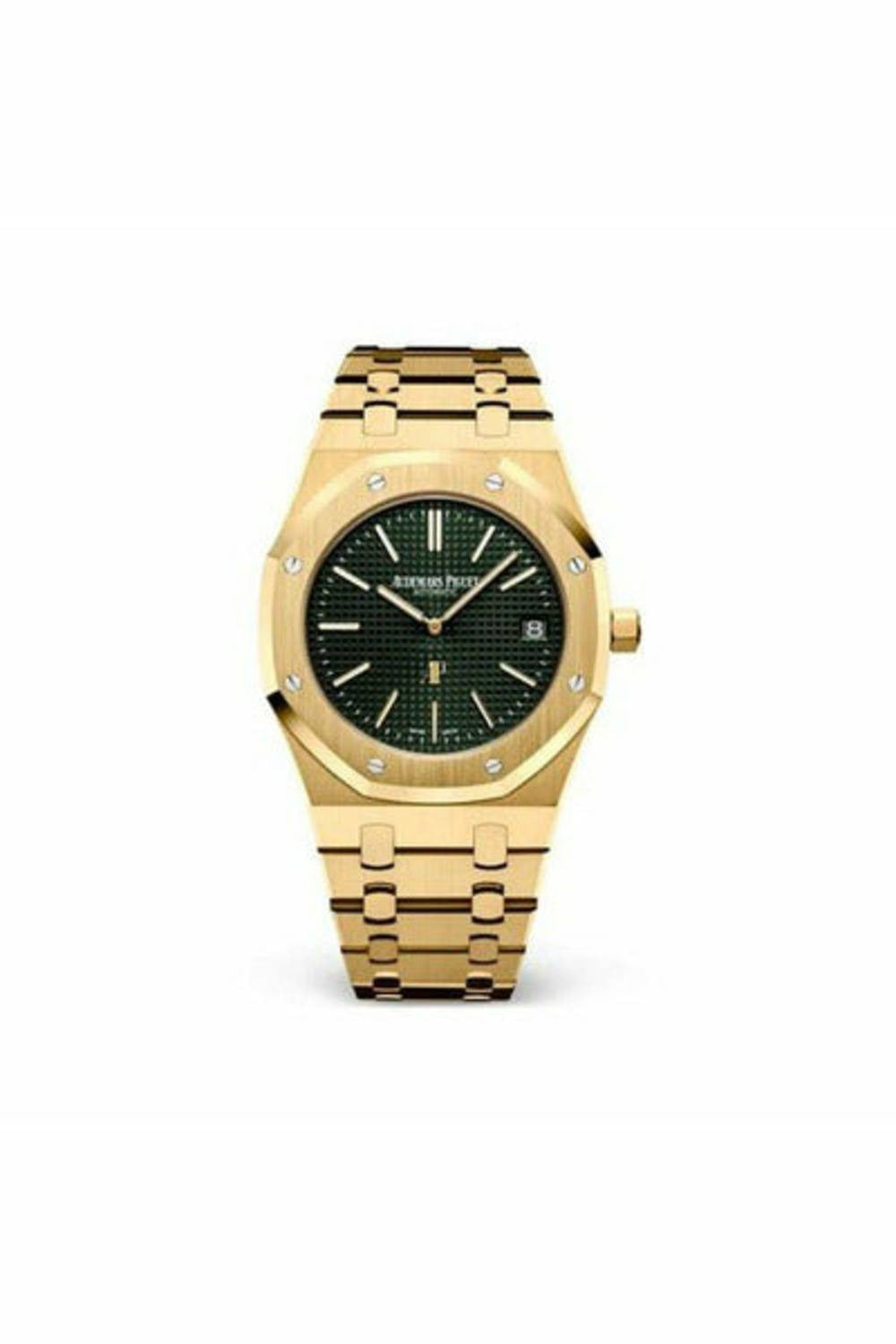 audemars piguet royal oak extra-thin 39mm 18kt yellow gold limited edition to 50 pcs men's watch-DUBAILUXURYWATCH