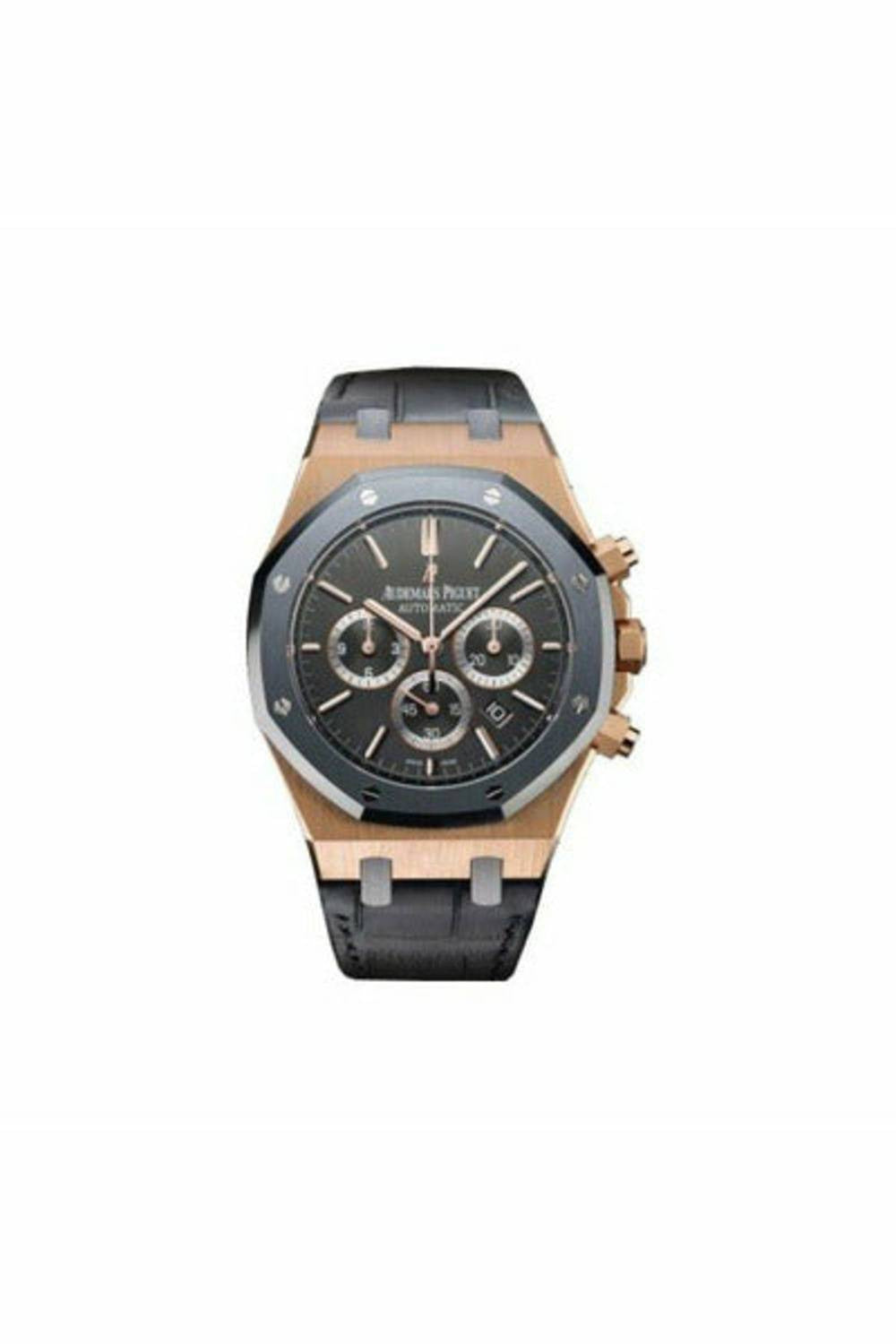 audemars piguet royal oak leo messi 18kt rose gold 41mm anthracite dial men's watch-DUBAILUXURYWATCH