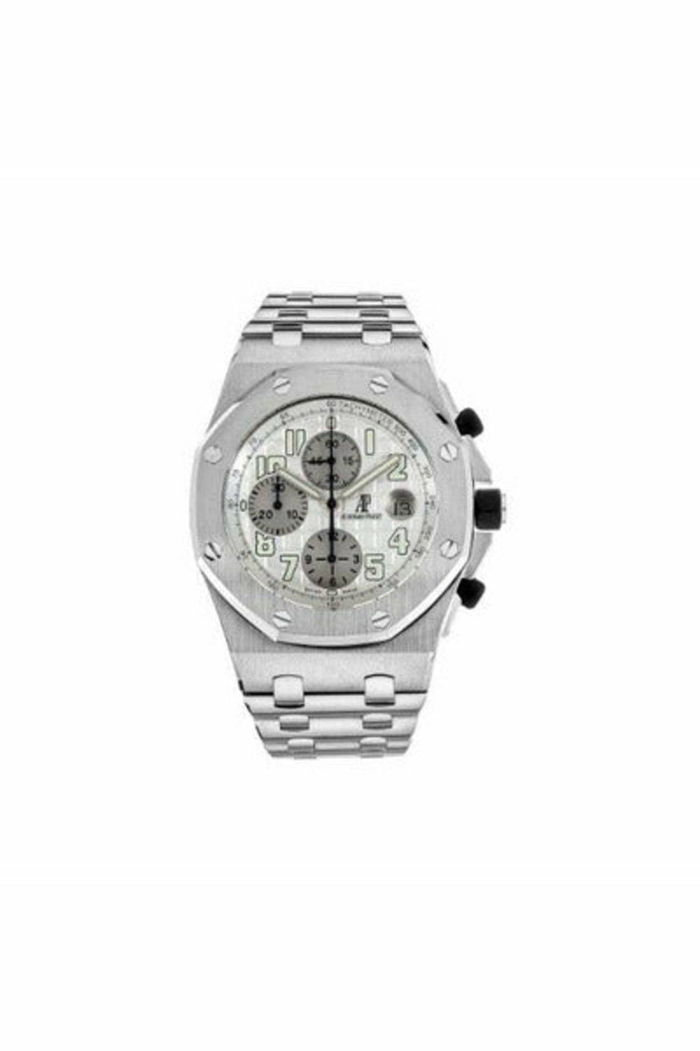 audemars piguet royal oak offshore chonograph 44mm stainless steel men's watch-DUBAILUXURYWATCH