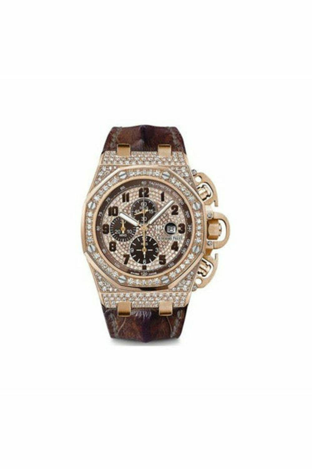 audemars piguet royal oak offshore chronograph 18kt rose gold 48mm men's watch-DUBAILUXURYWATCH