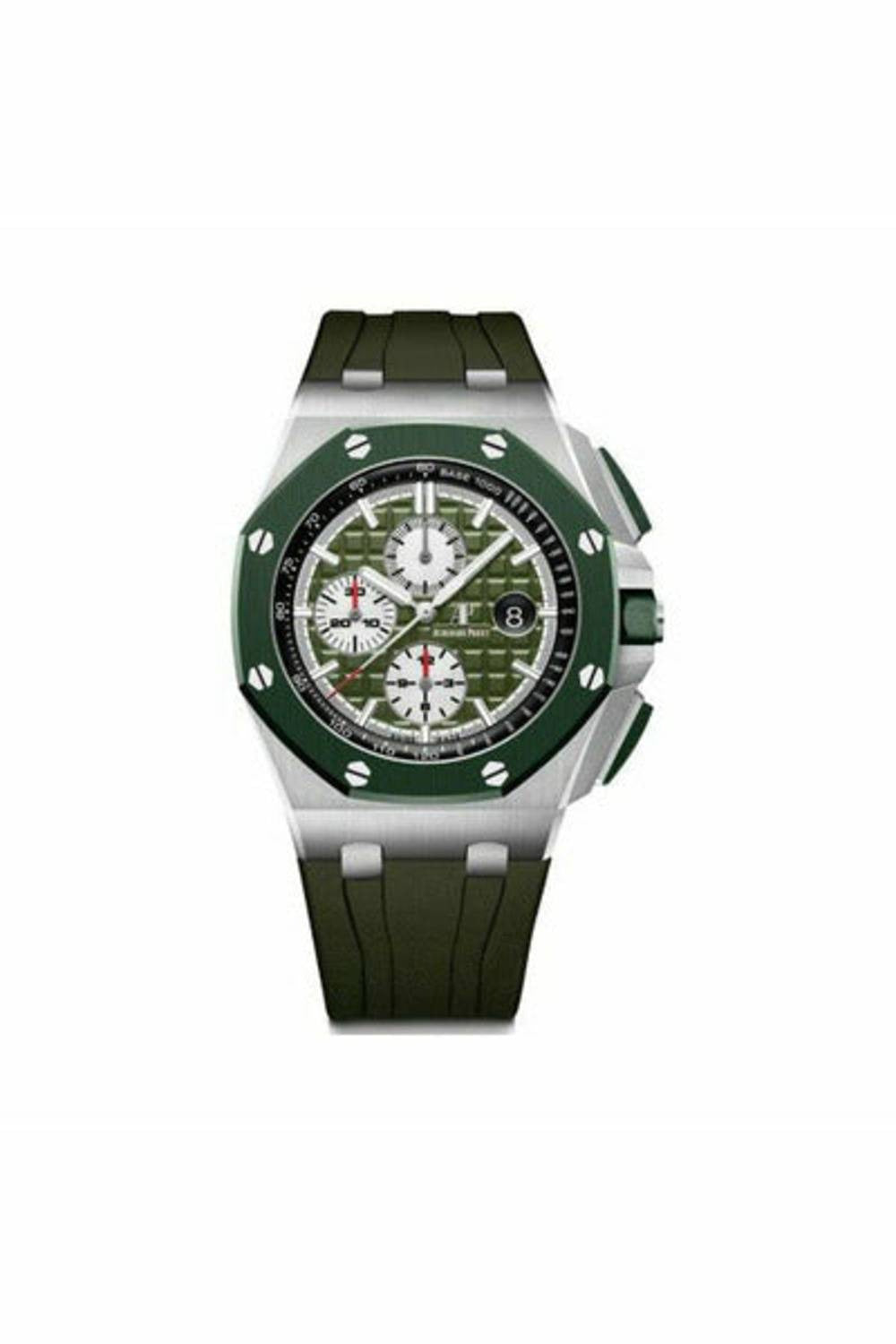 audemars piguet royal oak offshore chronograph 44mm stainless steel men's watch-DUBAILUXURYWATCH