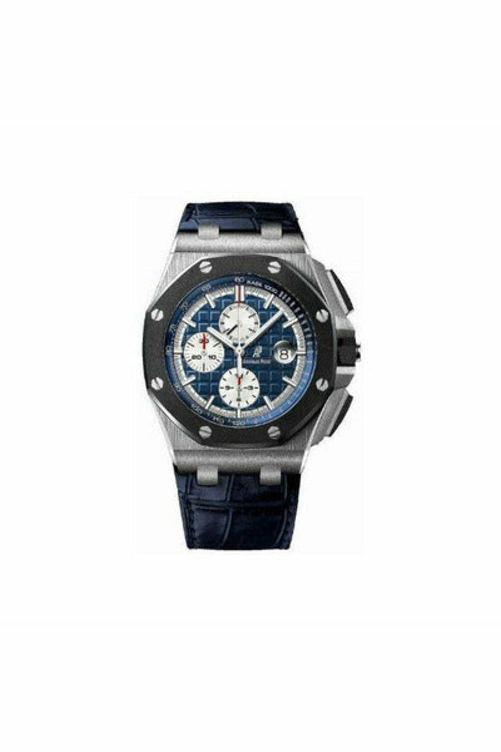 audemars piguet royal oak offshore chronograph platinum 4mm men's watch-DUBAILUXURYWATCH