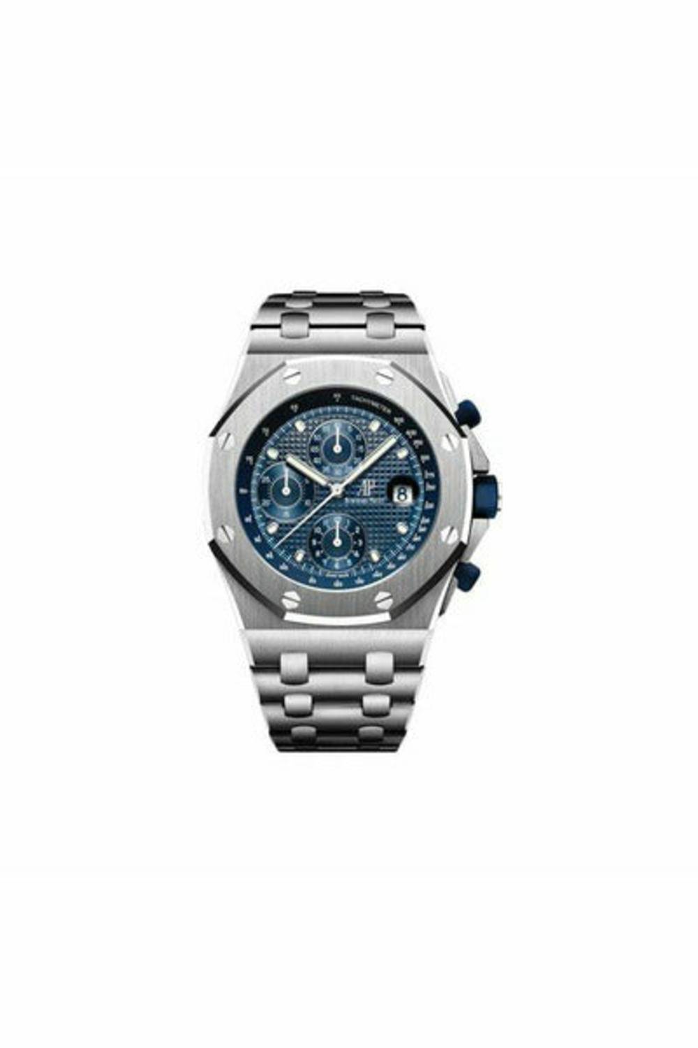 audemars piguet royal oak offshore chronograph stainless steel 42mm men's watch-DUBAILUXURYWATCH