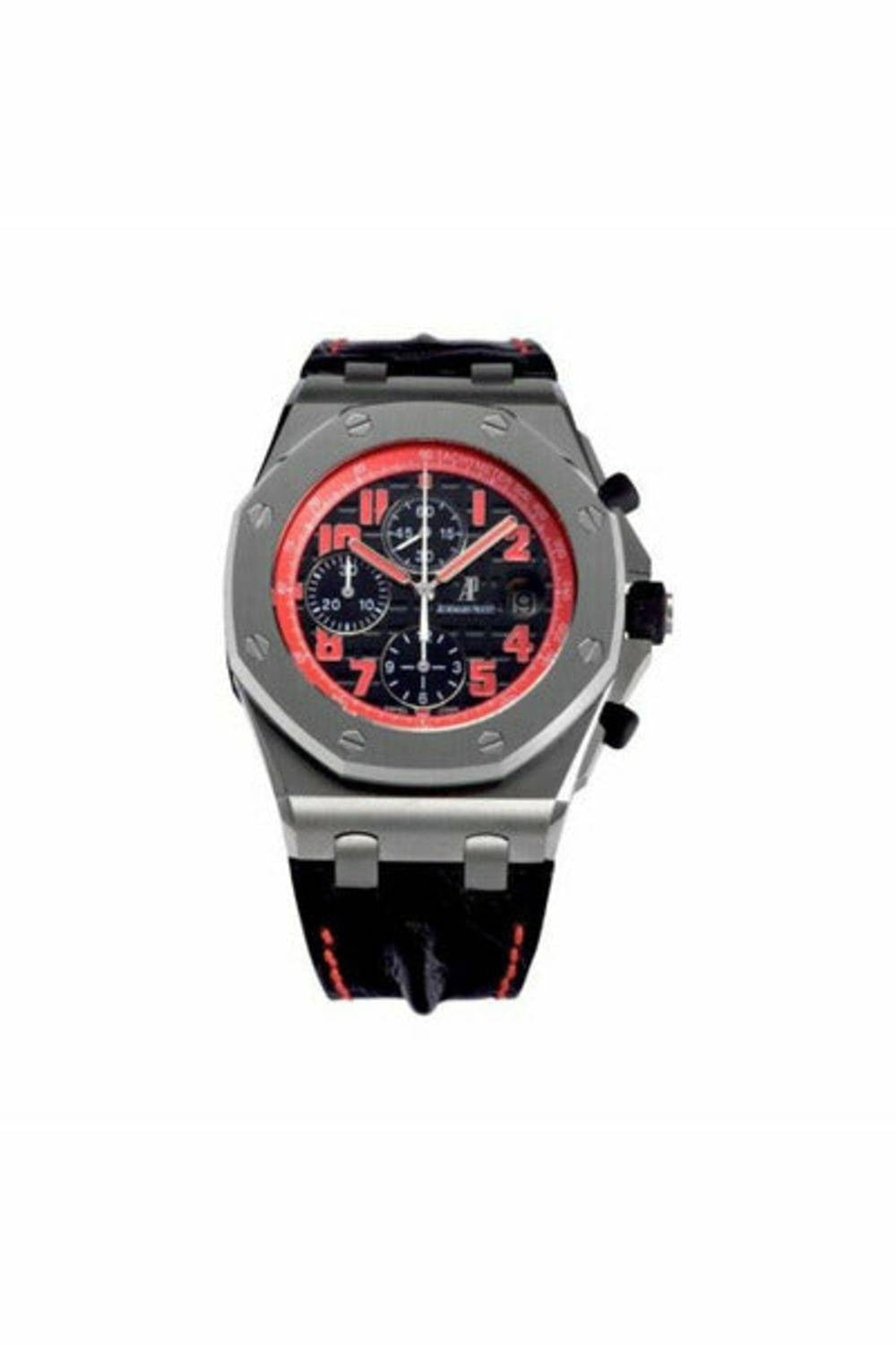 audemars piguet royal oak offshore chronograph titanium limited edition men's watch ref. 26198ti.oo.d101cr.01-DUBAILUXURYWATCH