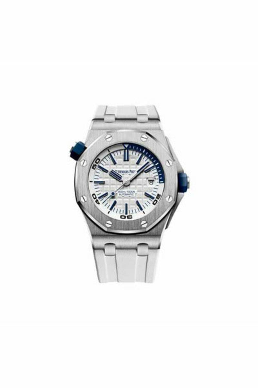 audemars piguet royal oak offshore diver 42mm stainless steel men's watch-DUBAILUXURYWATCH