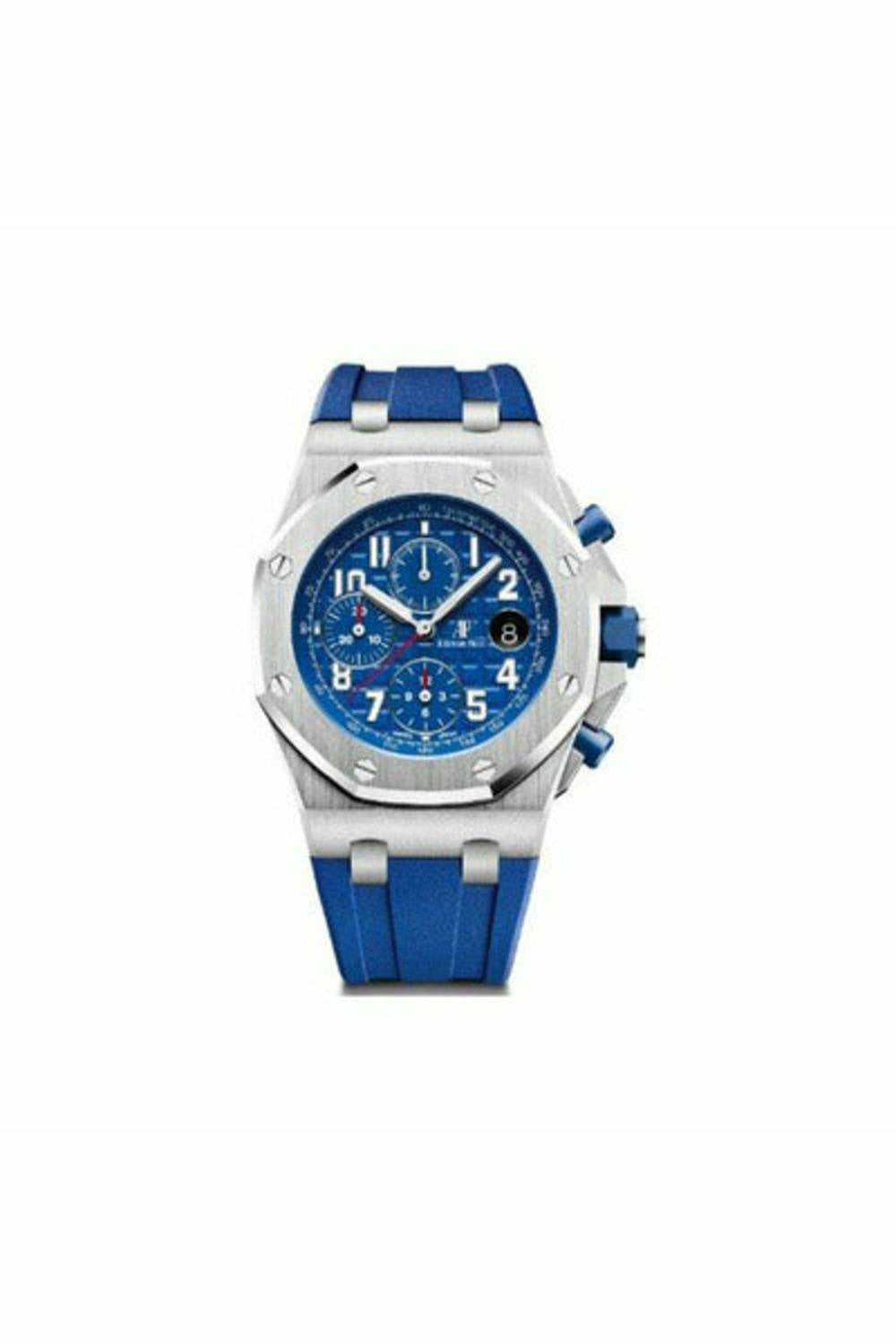 audemars piguet royal oak offshore selfwinding chronograph stainless steel 42mm men's watch-DUBAILUXURYWATCH