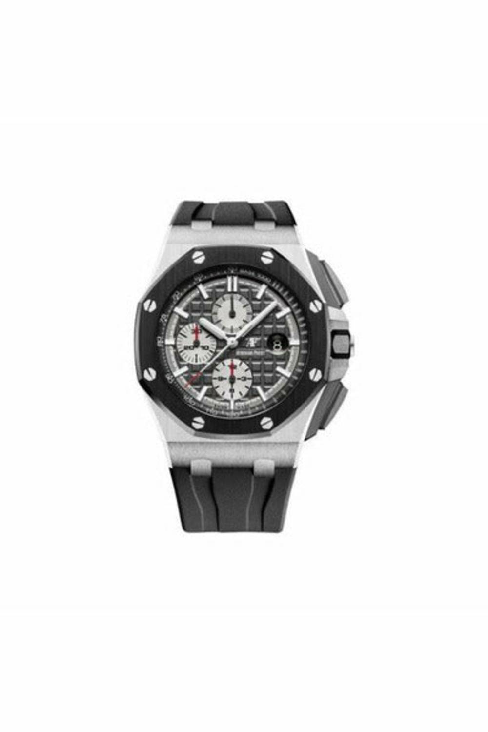 audemars piguet royal oak offshore titanium 44mm grey dial men's watch-DUBAILUXURYWATCH