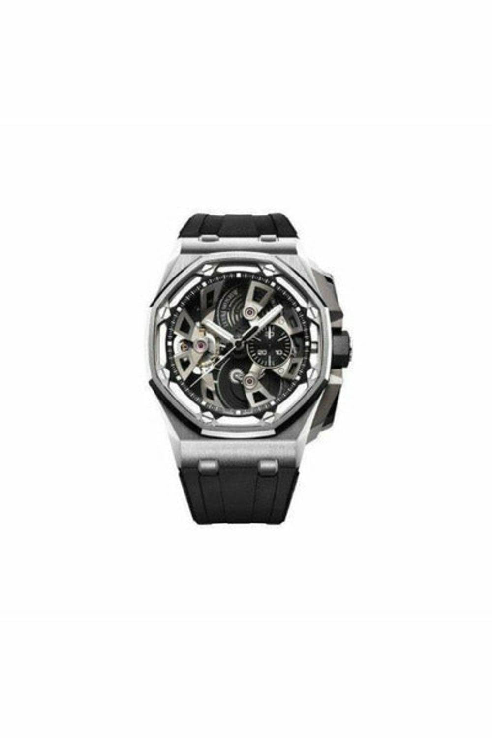 audemars piguet royal oak offshore tourbillon chronograph limited edition 50 pieces 45mm stainless steel men's watch-DUBAILUXURYWATCH