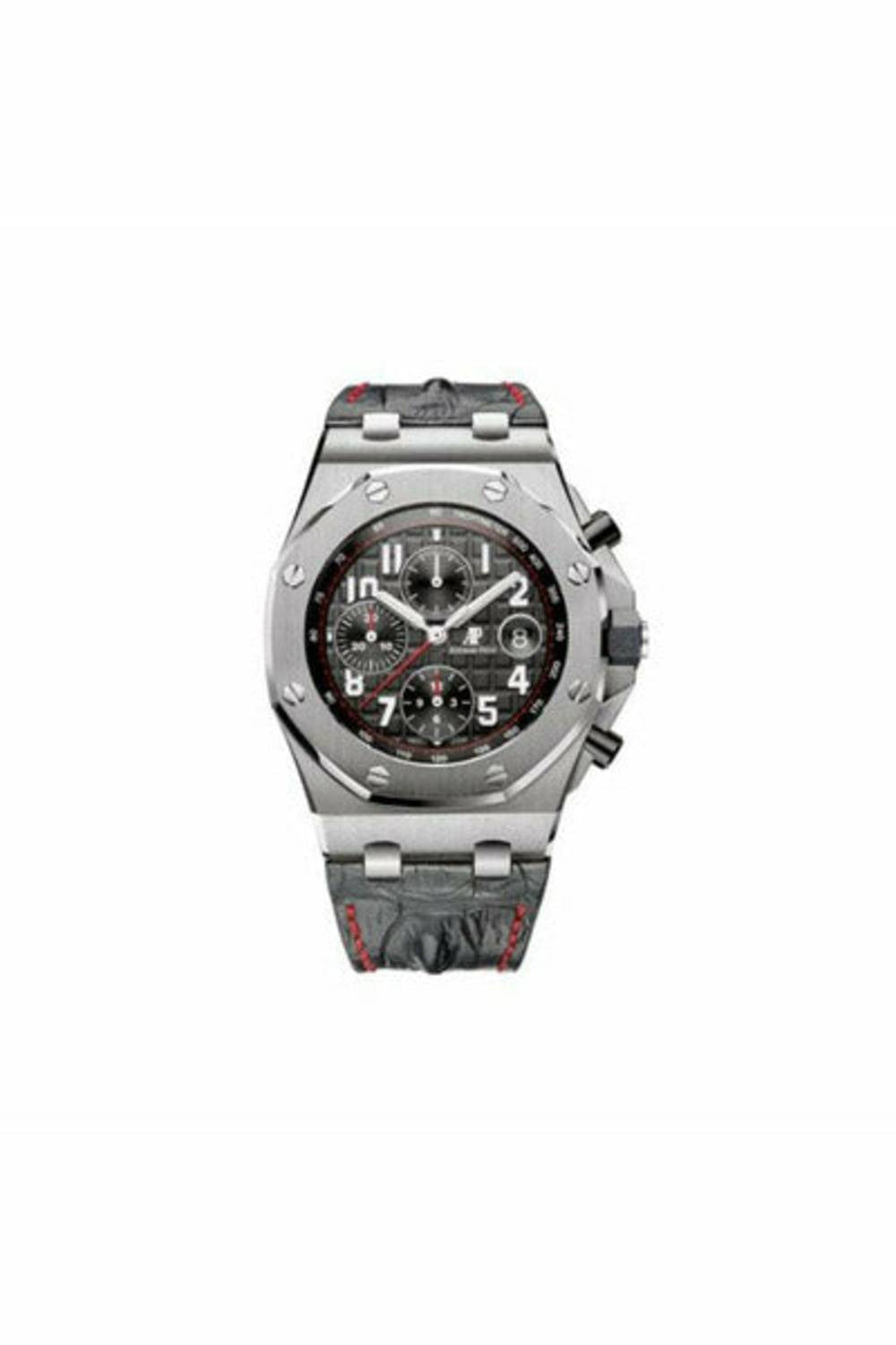 audemars piguet royal oak stainless steel 42mm black dial men's watch-DUBAILUXURYWATCH