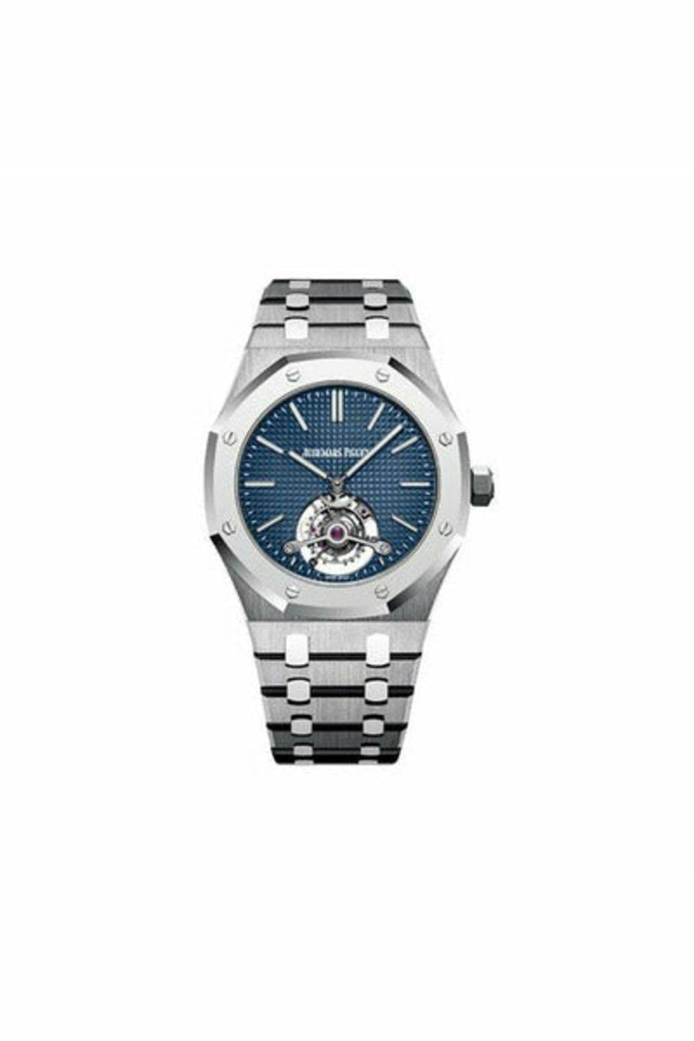 audemars piguet royal oak tourbillon extra-thin titanium 41mm men's watch-DUBAILUXURYWATCH