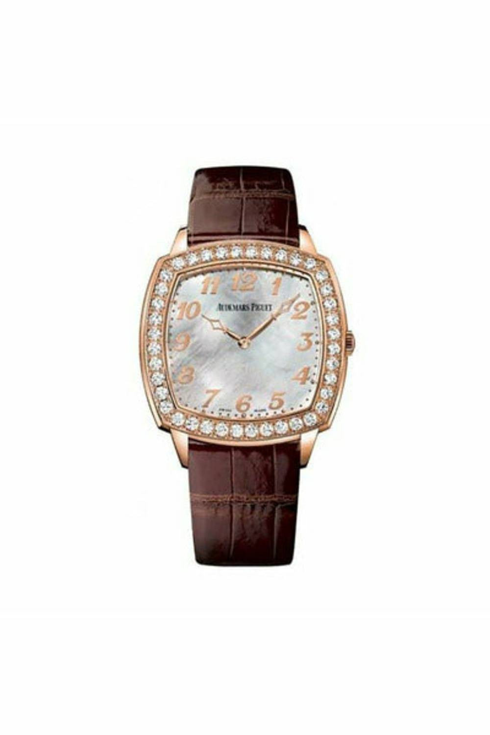 audemars piguet tradition extra thin 41mm 18kt rose gold with diamonds men's watch-DUBAILUXURYWATCH