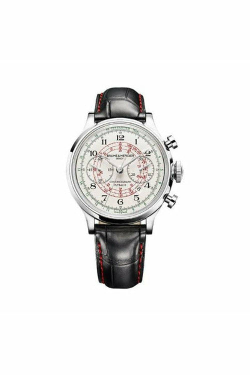 baume & mercier capeland limited edition 44mm stainless steel men's watch-DUBAILUXURYWATCH