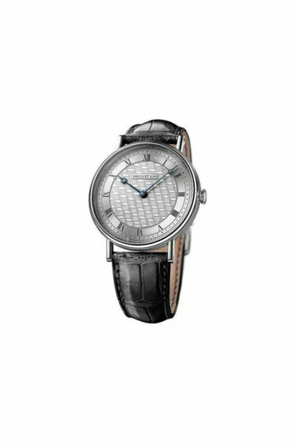 breguet classique 41mm 18k white gold men's watch-DUBAILUXURYWATCH