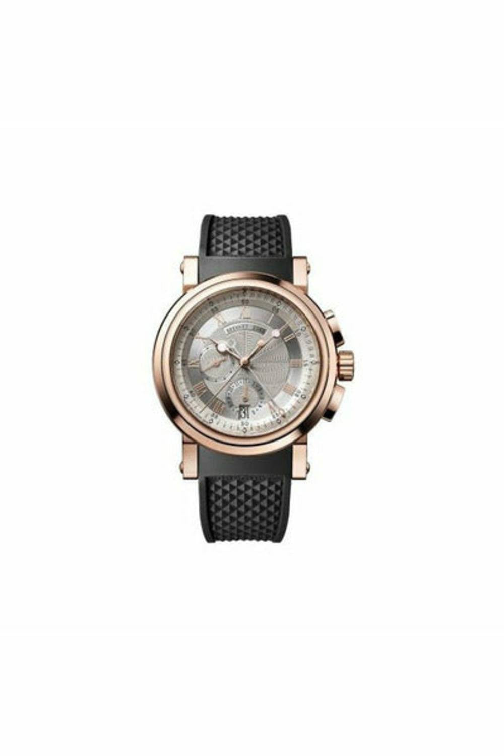 breguet marine chronograph 42mm 18k rose gold men's watch-DUBAILUXURYWATCH