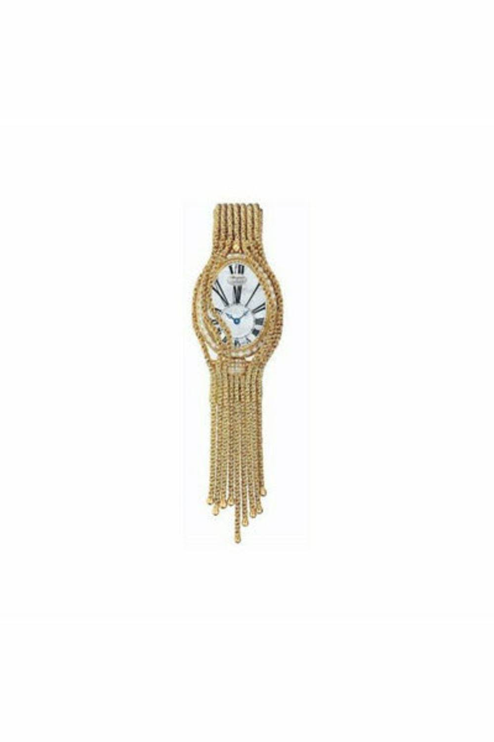 breguet reine de naples automatic mini 18kt yellow gold 25mm x 33mm ladies watch-DUBAILUXURYWATCH