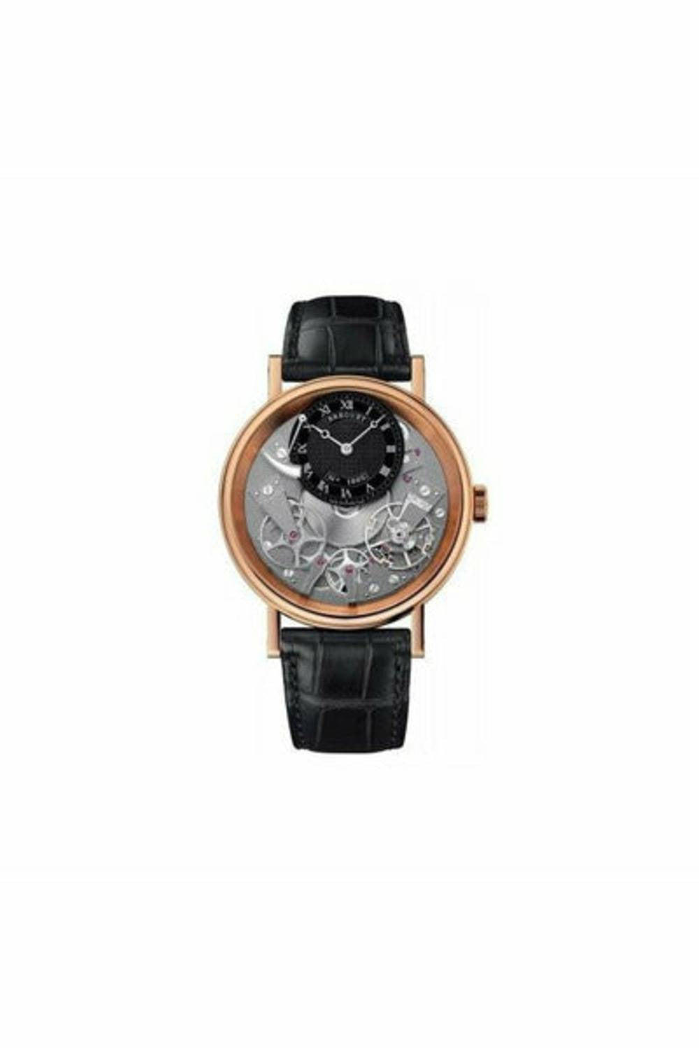 breguet tradition 40mm 18k rose gold men's watch-DUBAILUXURYWATCH