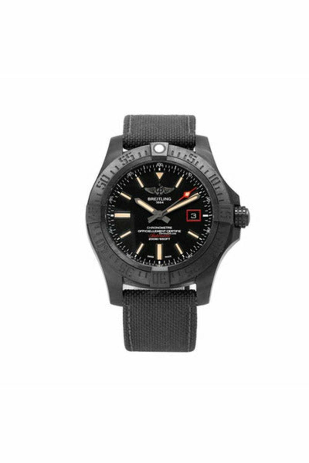 breitling avenger blackbird automatic black dial men's watch ref. v1731110-bd74-109w-m20basa.1-DUBAILUXURYWATCH