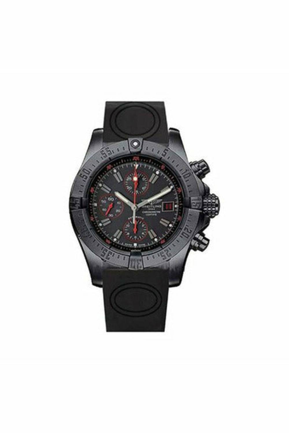 breitling avenger chronograph 45mm stainless steel men's watch-DUBAILUXURYWATCH