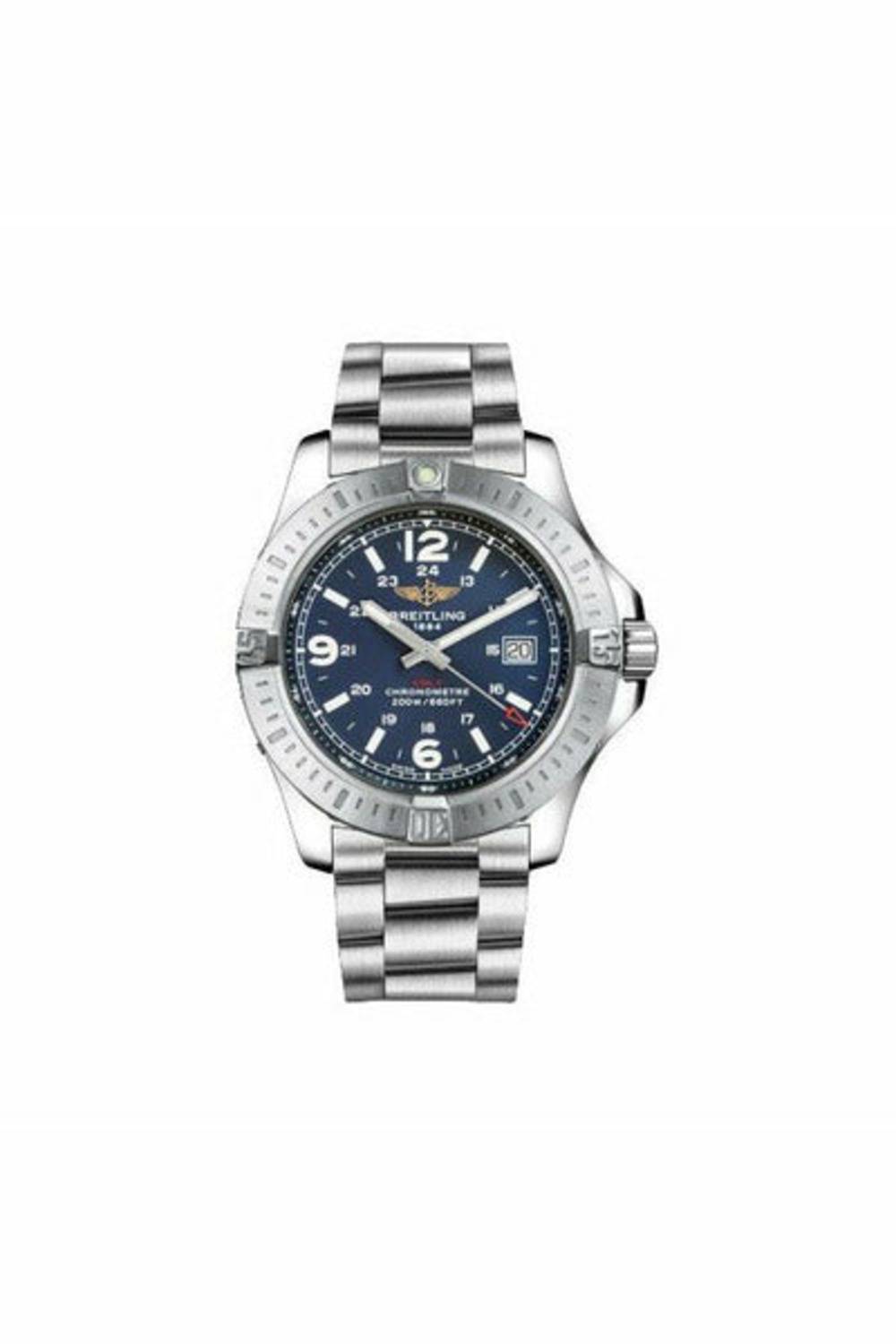 breitling colt quartz stainless steel 44mm men's watch-DUBAILUXURYWATCH