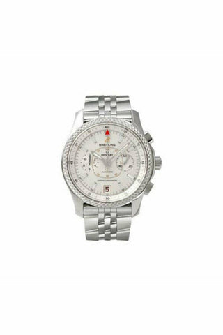 breitling for bentley bentley mark vi stainless steel/platinum 42mm men's watch-DUBAILUXURYWATCH