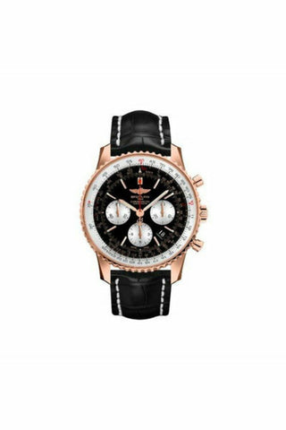 breitling navitimer 01 chronograph automatic chronometer 18kt rose gold 43mm men's watch-DUBAILUXURYWATCH