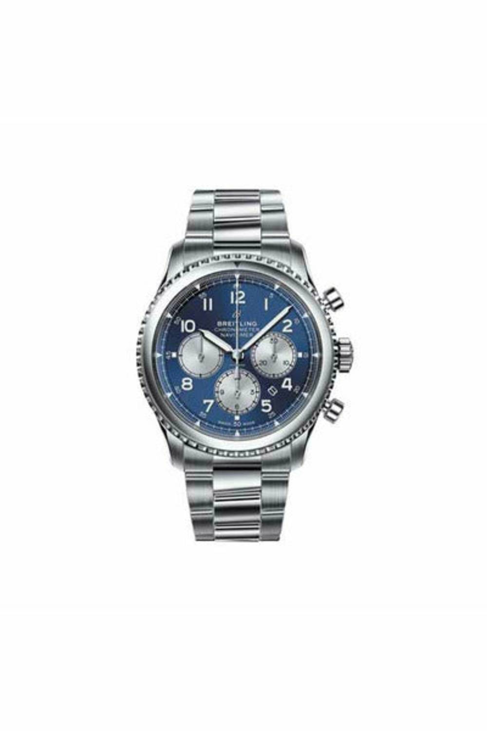 breitling navitimer 8 b01 chronograph 43mm stainless steel men's watch-DUBAILUXURYWATCH