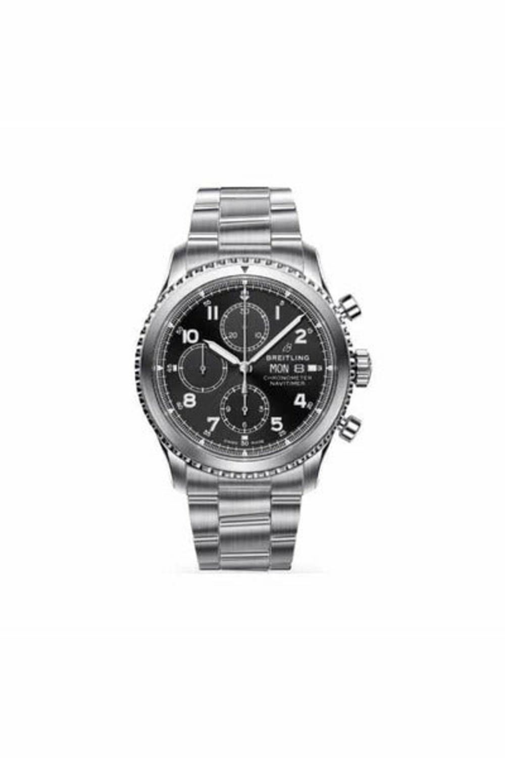 breitling navitimer 8 chronograph 43mm stainless steel men's watch-DUBAILUXURYWATCH