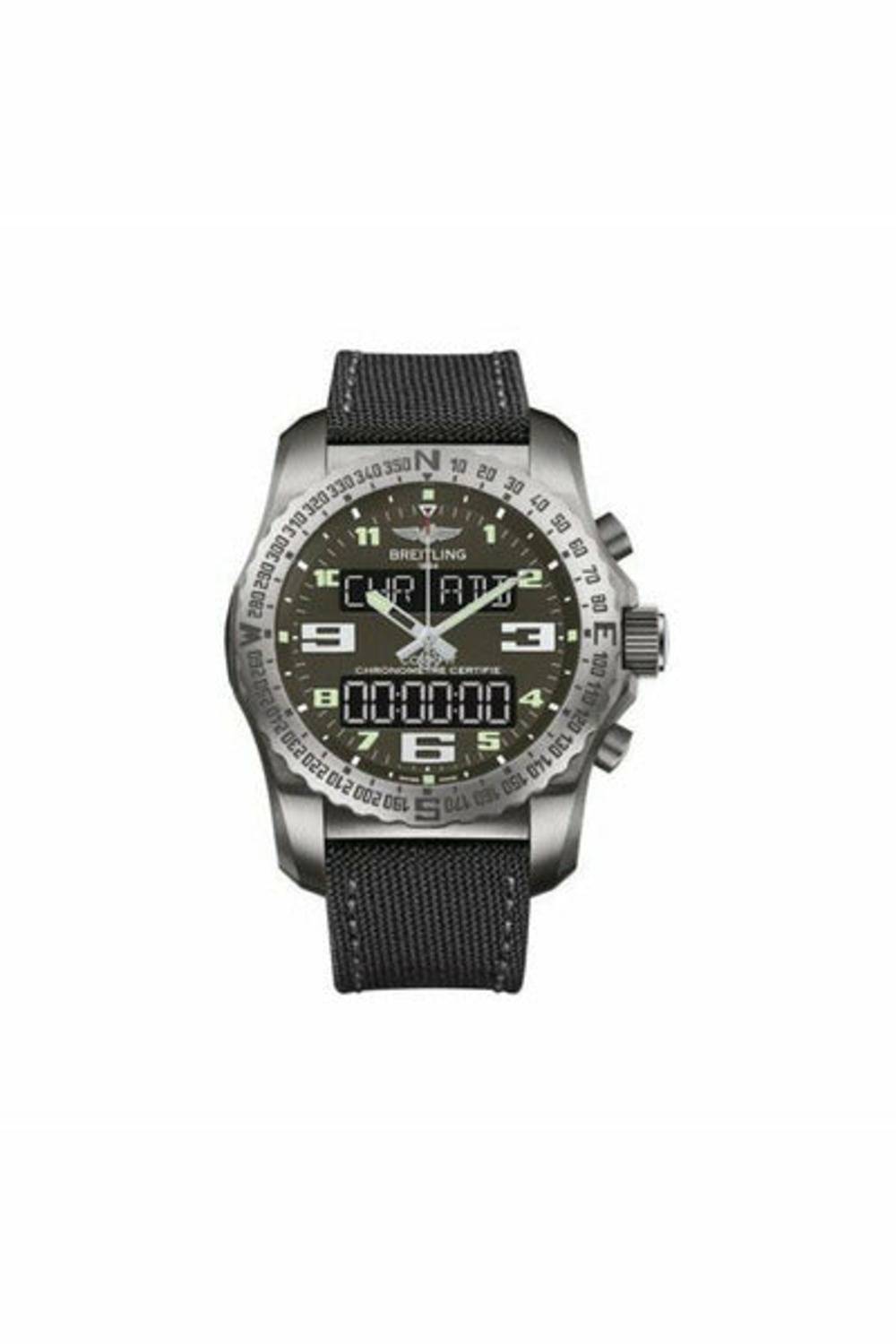 breitling professional cockpit b50 titanium gray 46mm men's watch-DUBAILUXURYWATCH