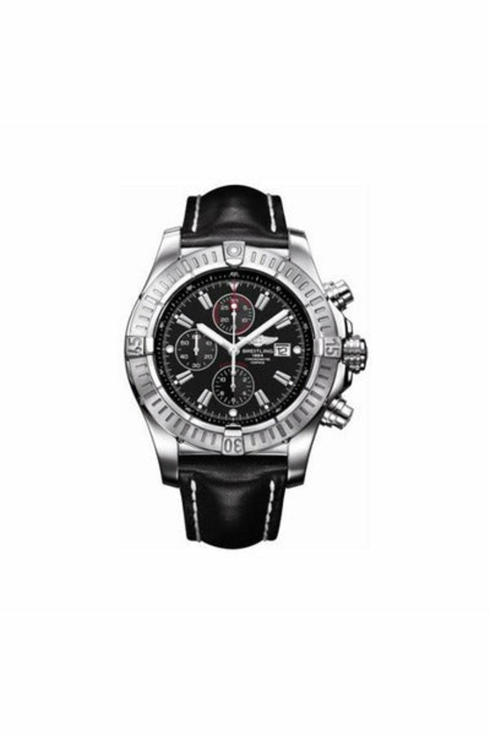 breitling super avenger 48mm stainless steel men's watch-DUBAILUXURYWATCH