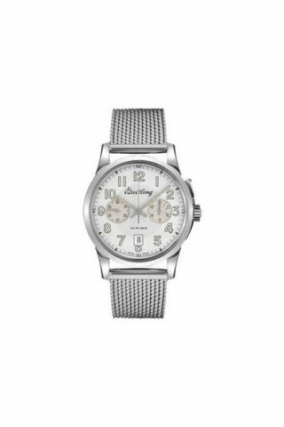 breitling transocean chronograph 1915 limited edition 43mm stainless steel men's watch-DUBAILUXURYWATCH