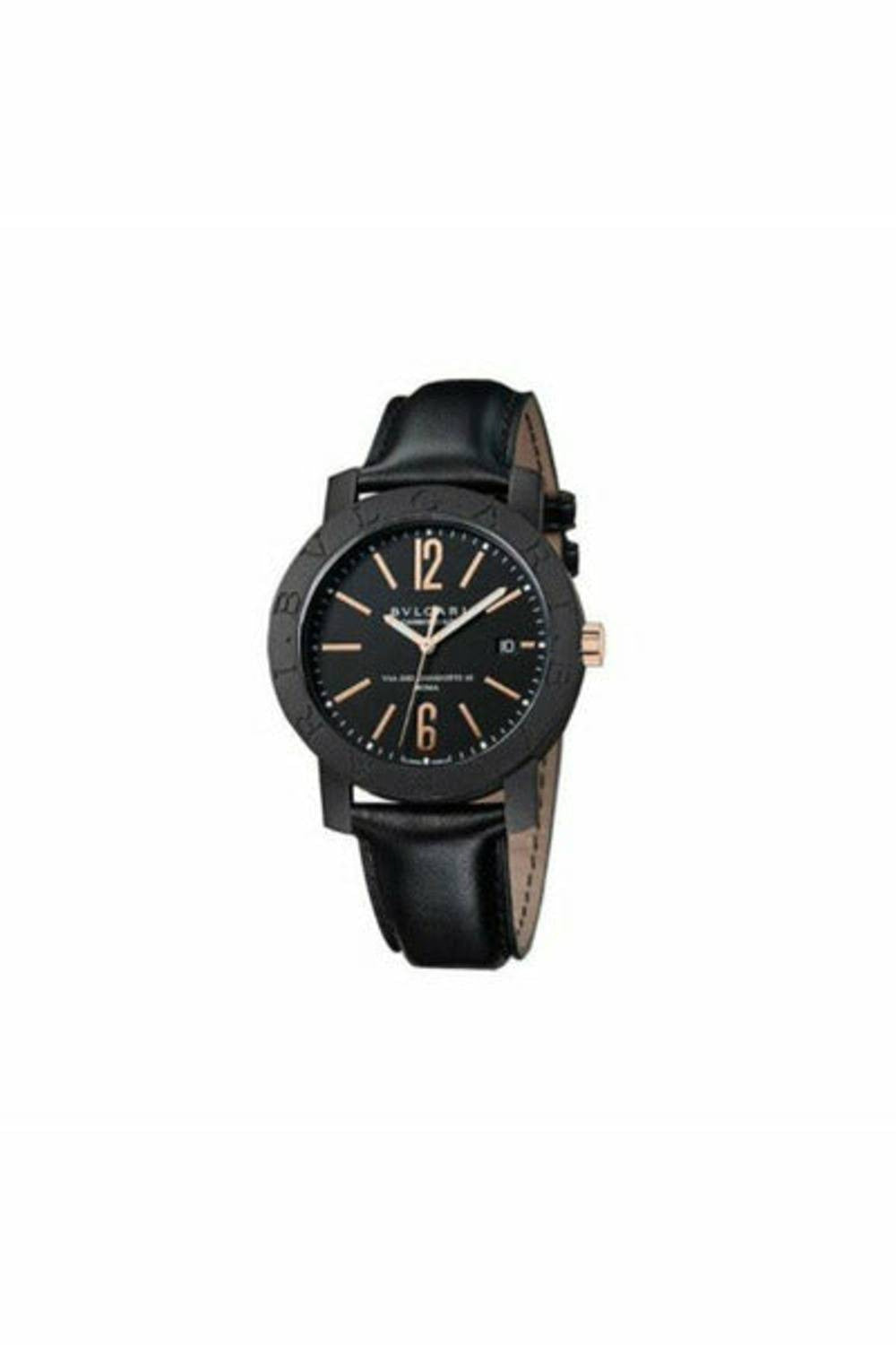 bvlgari bvlgari carbon fiber 40mm men's watch-DUBAILUXURYWATCH