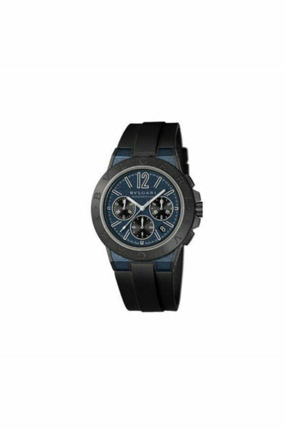 bvlgari diagono magnesium & peek 42mm men's watch-DUBAILUXURYWATCH