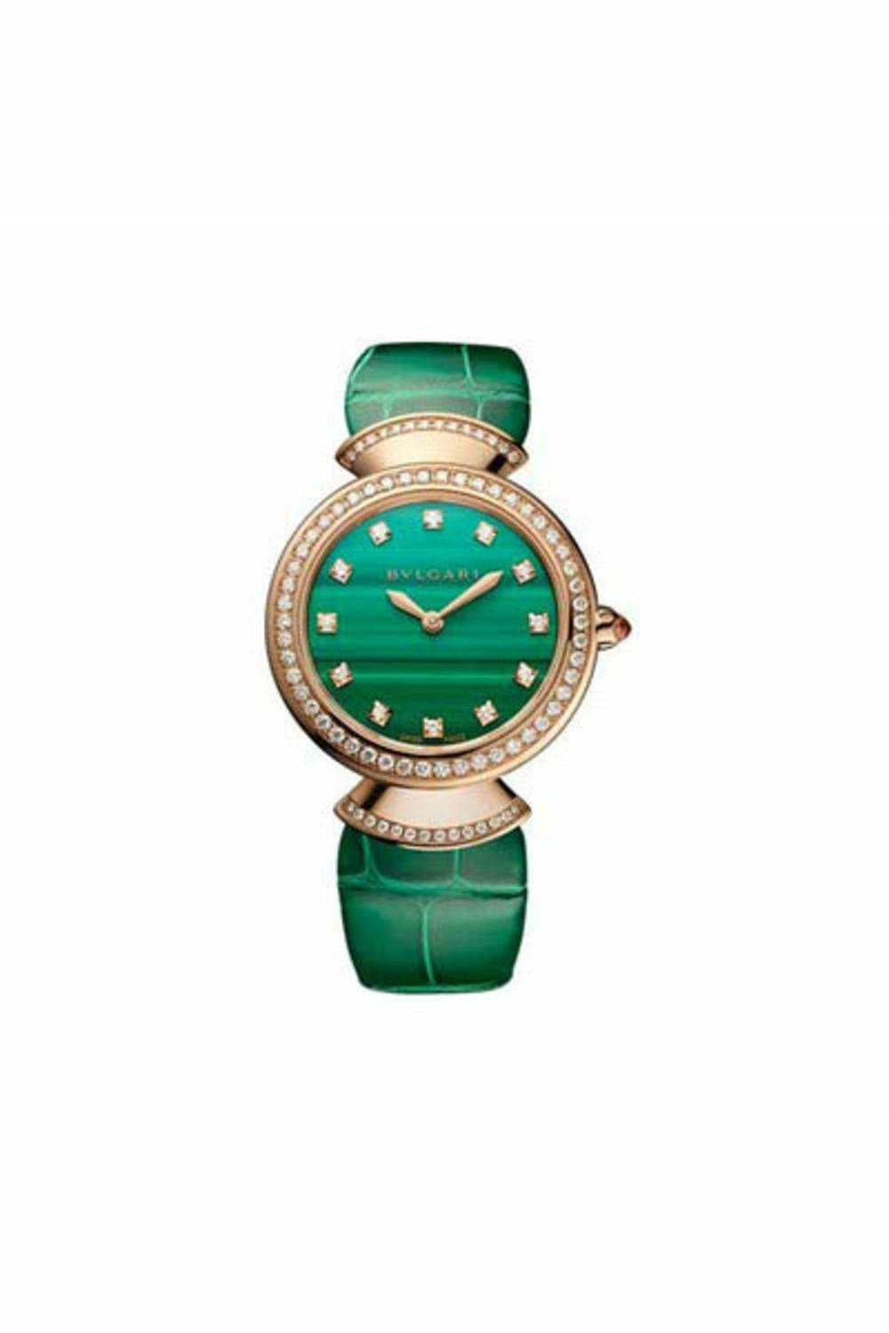 bvlgari diva's dream 30mm 18k rose gold ladies watch-DUBAILUXURYWATCH