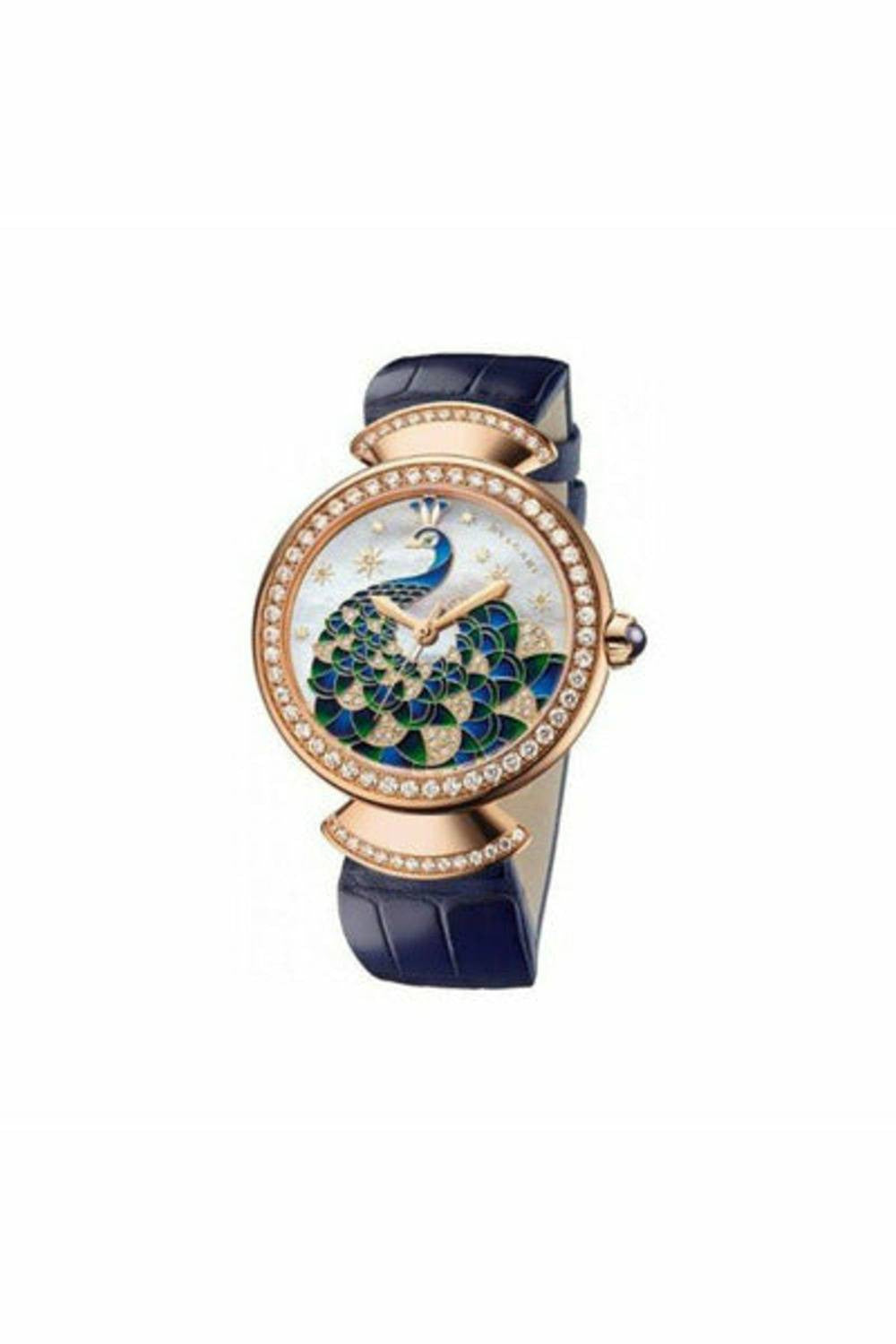 bvlgari diva's dream 37mm 18kt rose gold ladies watch-DUBAILUXURYWATCH