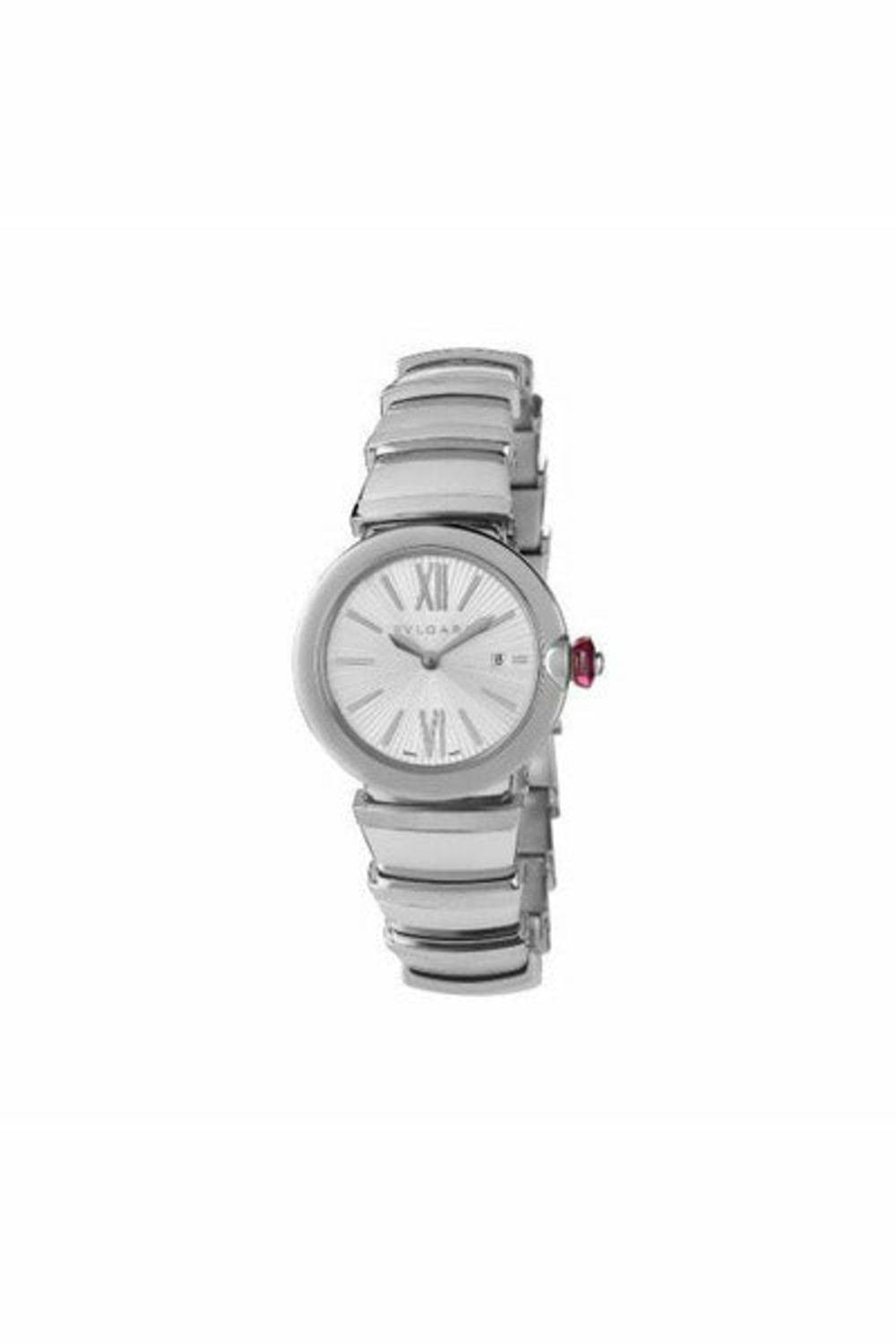 bvlgari lucea stainless steel 28mm ladies watch-DUBAILUXURYWATCH