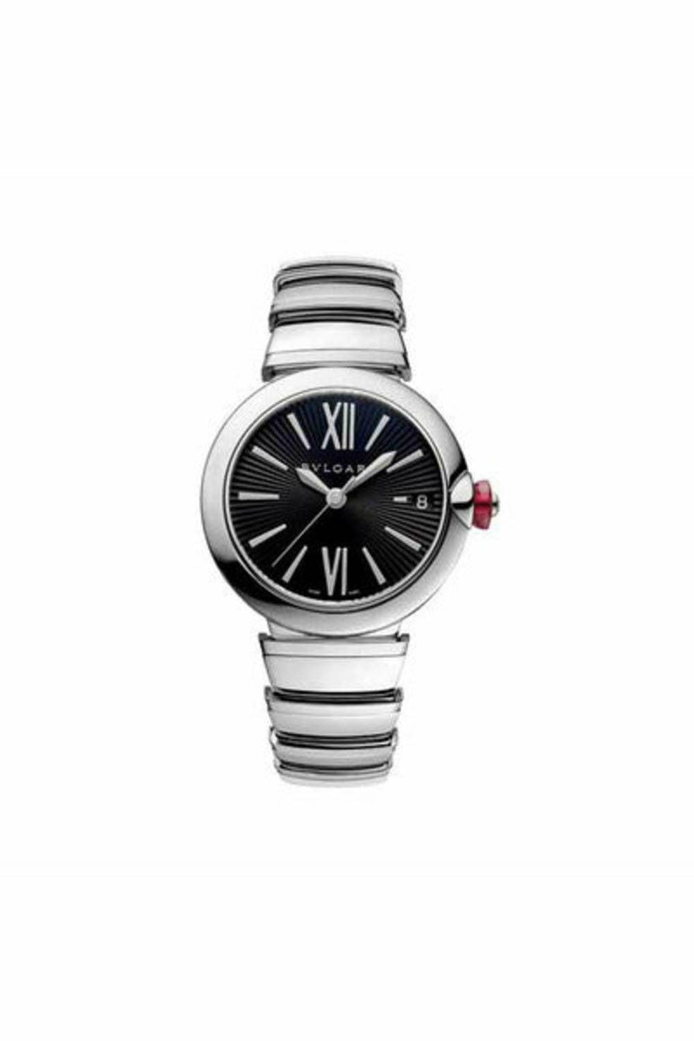 bvlgari lvcea 33mm stainless steel ladies watch ref. 102688 lu33bssd-DUBAILUXURYWATCH