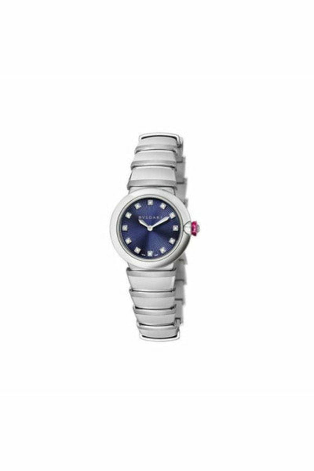 bvlgari lvcea stainless steel 28mm ladies watch-DUBAILUXURYWATCH