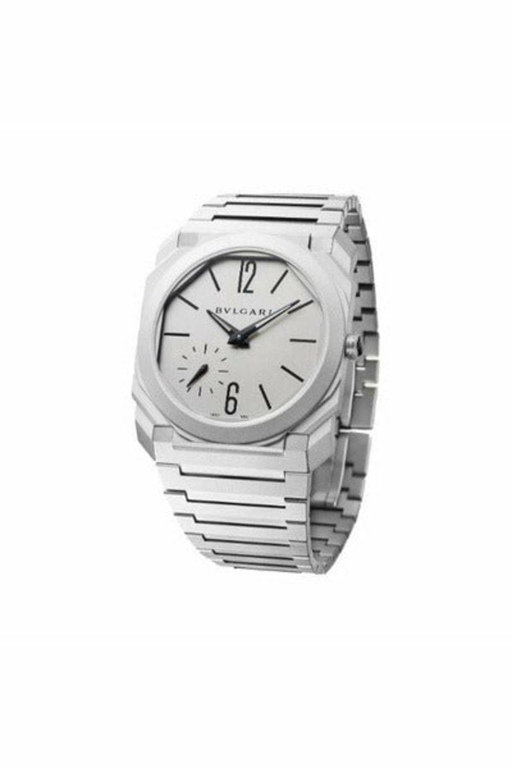 bvlgari octo finissimo extra thin 40mm stainless steel men's watch-DUBAILUXURYWATCH