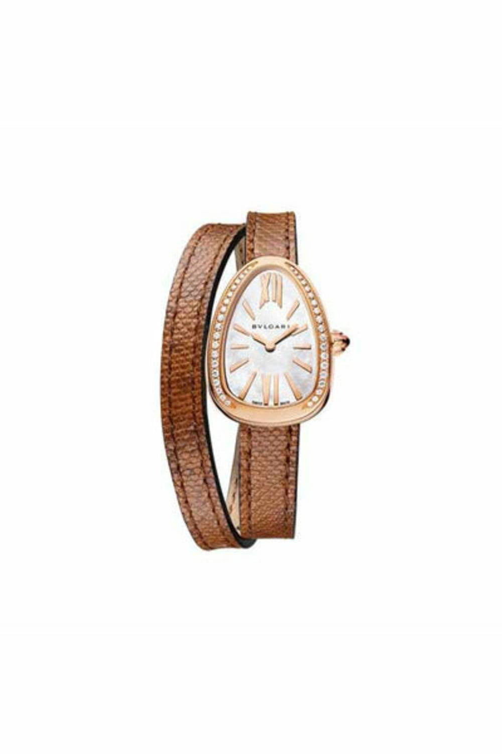 bvlgari serpenti 27mm 18k rose gold ladies watch ref. 102727-DUBAILUXURYWATCH