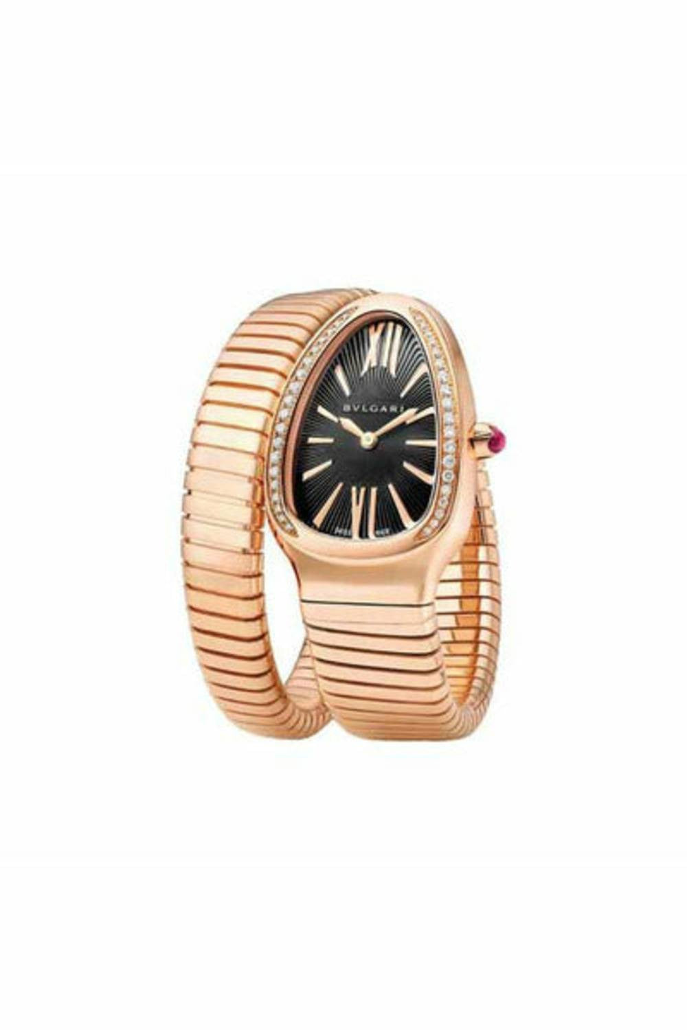 bvlgari serpenti tubogas 18kt rose gold 35mm ladies watch-DUBAILUXURYWATCH