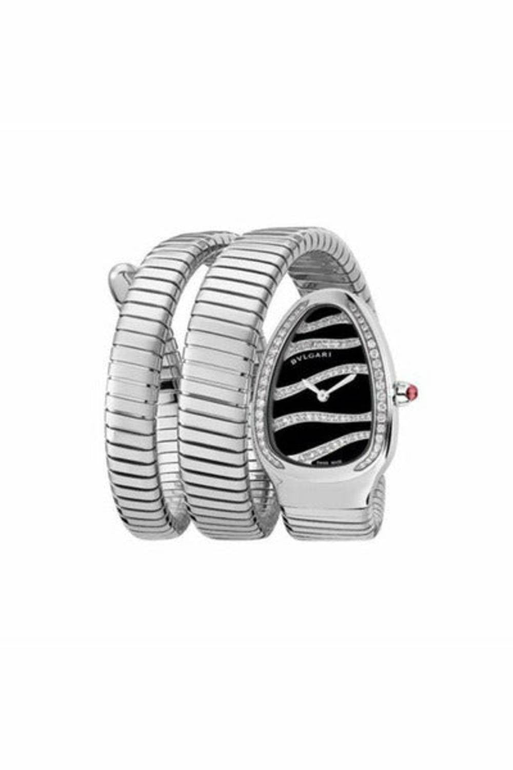 bvlgari serpenti tubogas stainless steel 35mm ladies watch ref. 102441 sp35bdsds.2t-DUBAILUXURYWATCH