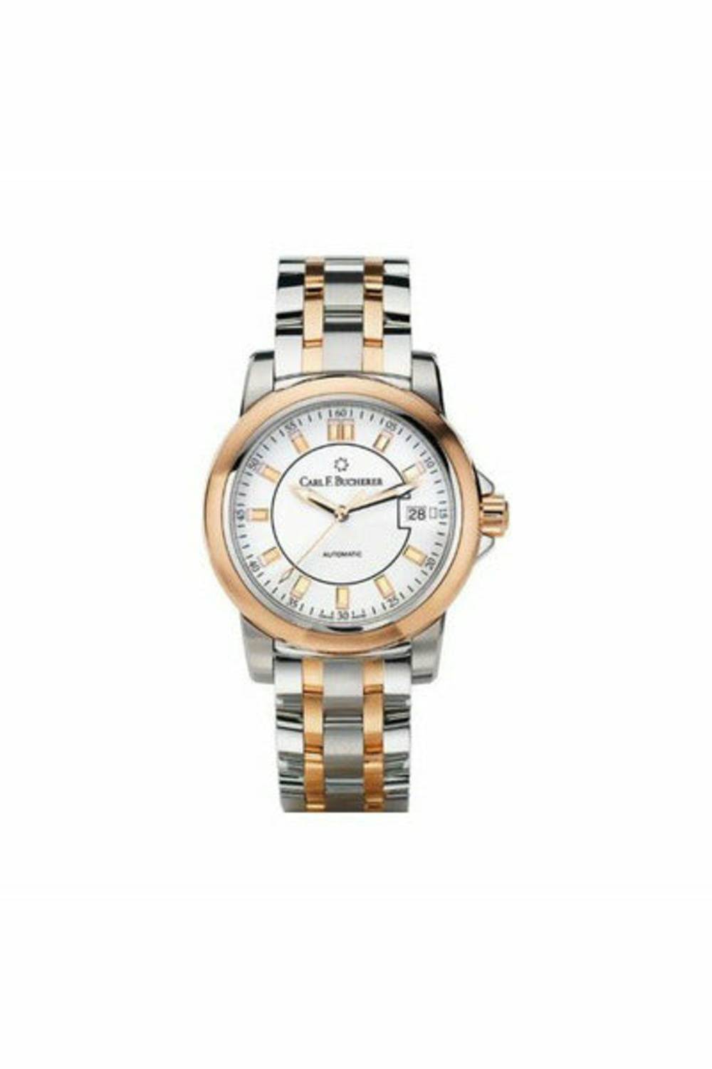 carl f. bucherer patravi autodate 27mm stainless steel ladies watch-DUBAILUXURYWATCH