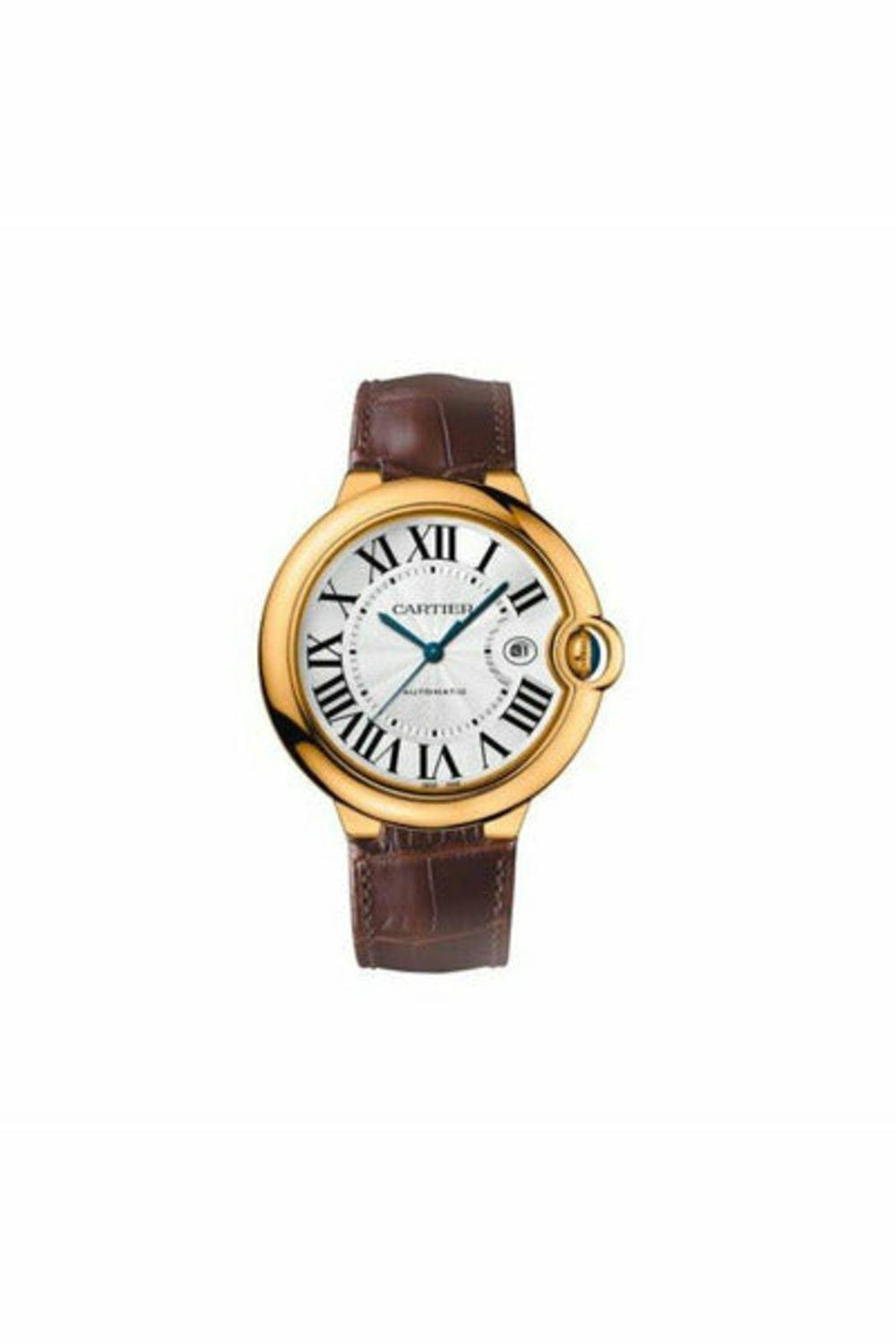 cartier ballon bleu 18kt yellow gold 42mm men's watch-DUBAILUXURYWATCH