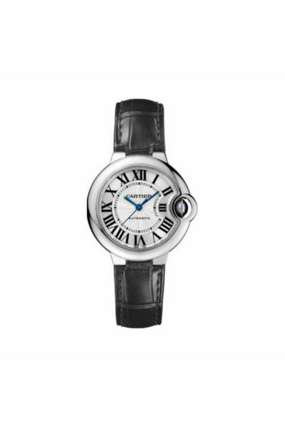 cartier ballon bleu 33mm stainless steel ladies watch-DUBAILUXURYWATCH