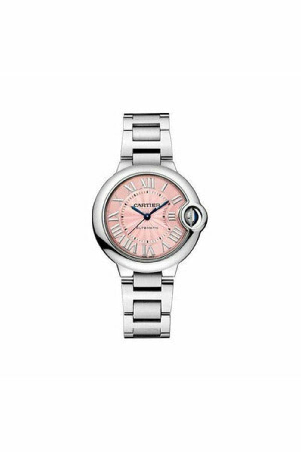 cartier ballon bleu de cartier stainless steel 33mm ladies watch-DUBAILUXURYWATCH