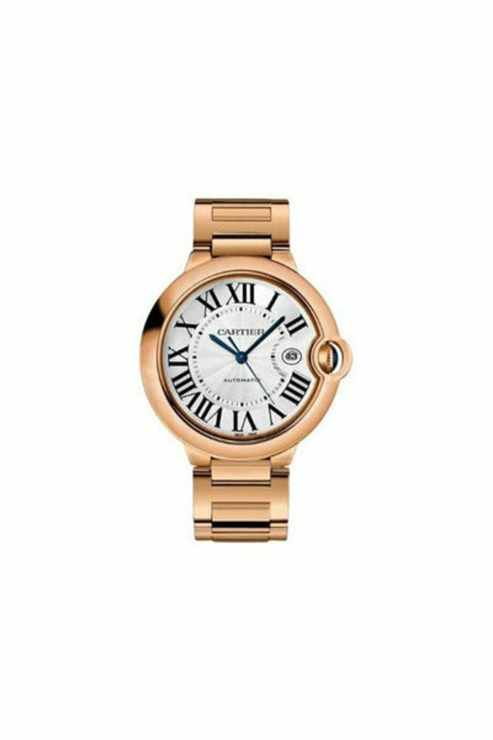 cartier ballon bleu large 18kt rose gold 42mm men's watch-DUBAILUXURYWATCH