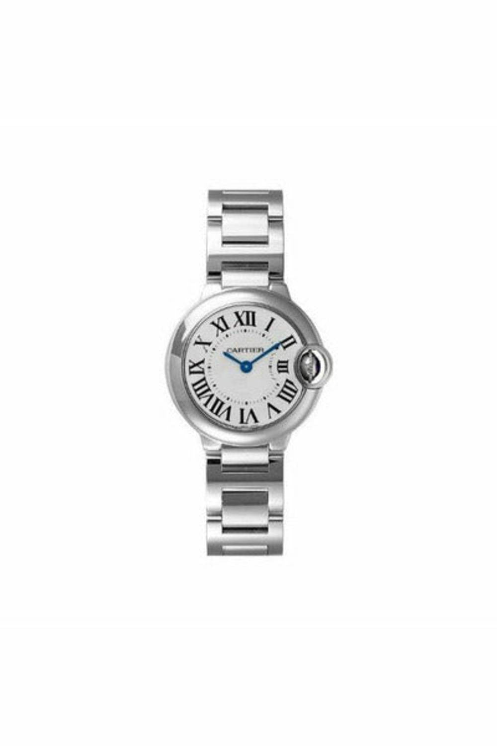 cartier ballon bleu stainless steel 28.6mm ladies watch-DUBAILUXURYWATCH