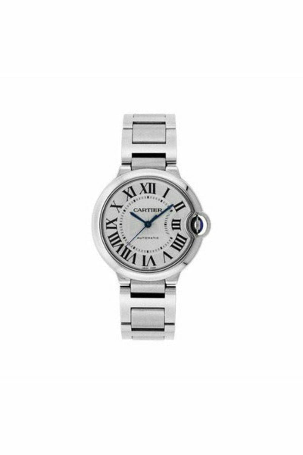 cartier ballon bleu stainless steel 36.6mm ladies watch-DUBAILUXURYWATCH