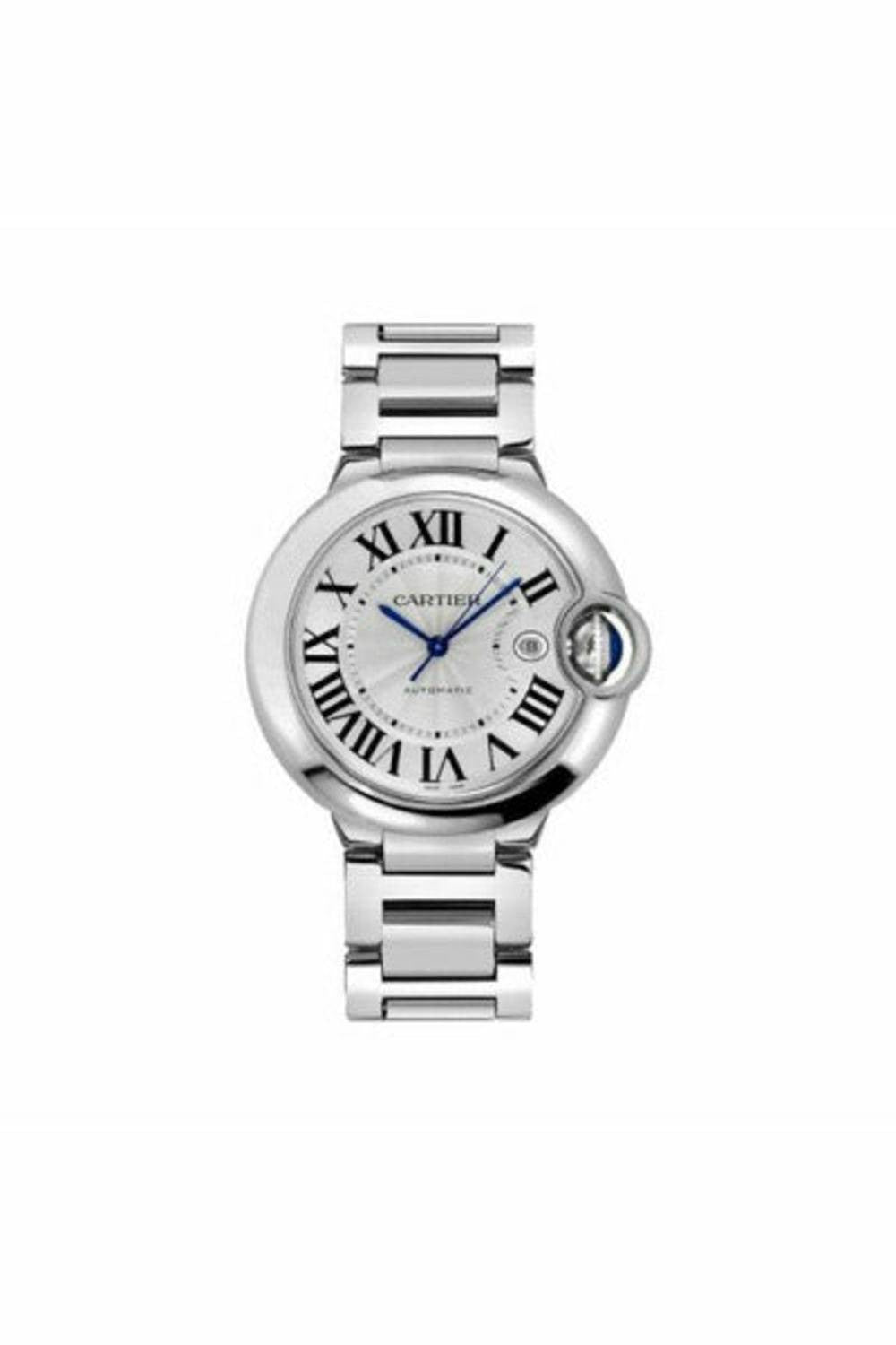 cartier ballon bleu stainless steel 42mm ladies watch-DUBAILUXURYWATCH