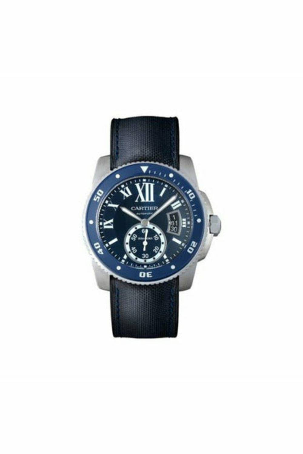 cartier calibre diver stainless steel 42mm men's watch-DUBAILUXURYWATCH